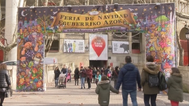 La feria de Navidad de Pamplona cumple 25 años