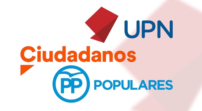El cuatripartito critica el acuerdo UPN-PP-Ciudadanos