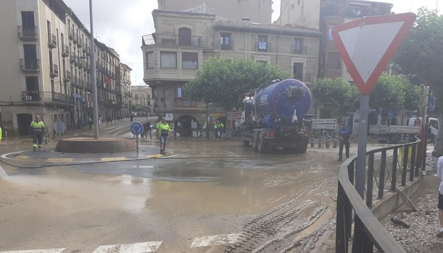 El alcalde de Tafalla pide ayuda para limpiar las calles