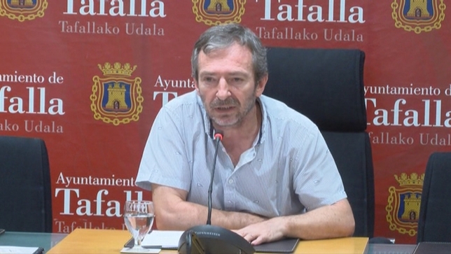 Jesús Arrizubieta, alcalde de Tafalla