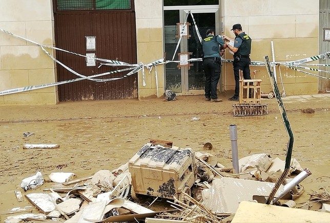 Desalojado un edificio en Tafalla por riesgo de derrumbe