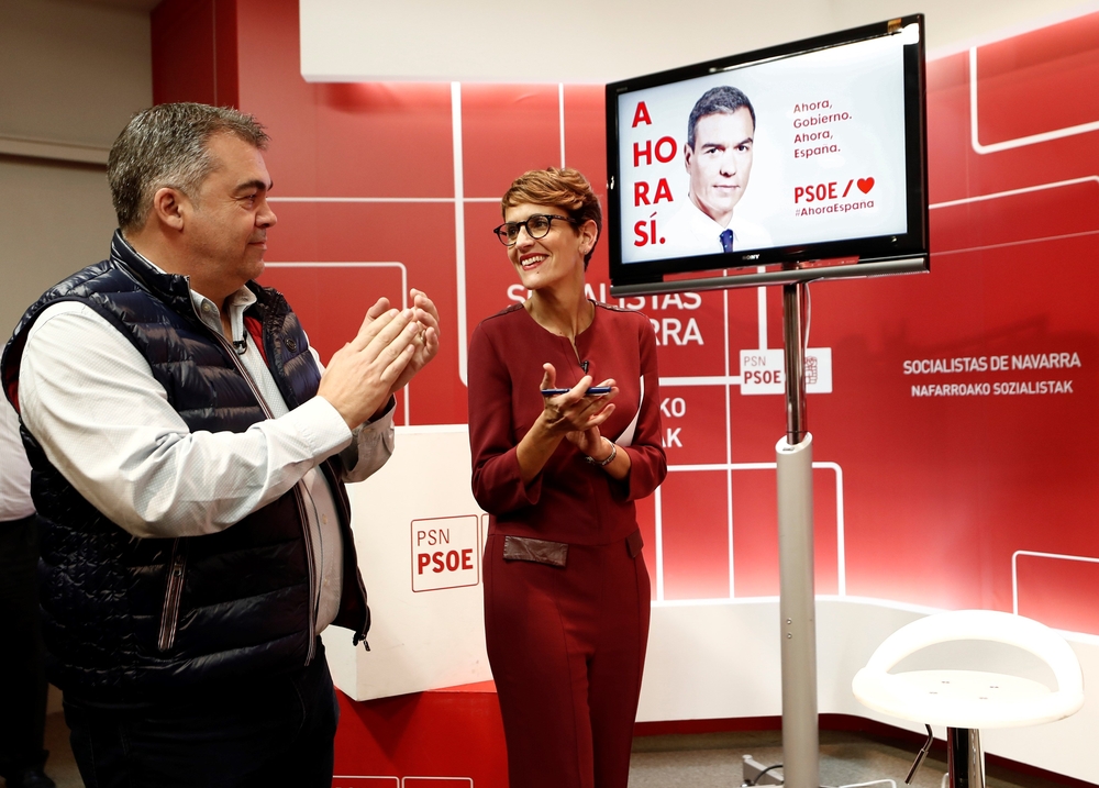 Inicio campaña electoral PSN-PSOE  / JESÚS DIGES