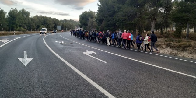 Más de 2.100 peregrinos marchan ya hacia Javier 