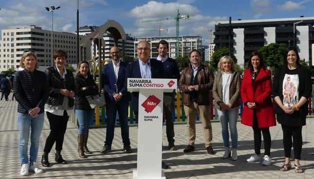 Los candidatos de Navarra Suma al Ayuntamiento de Pamplona