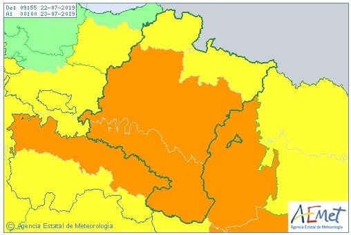 Navarra en alerta por altas temperaturas