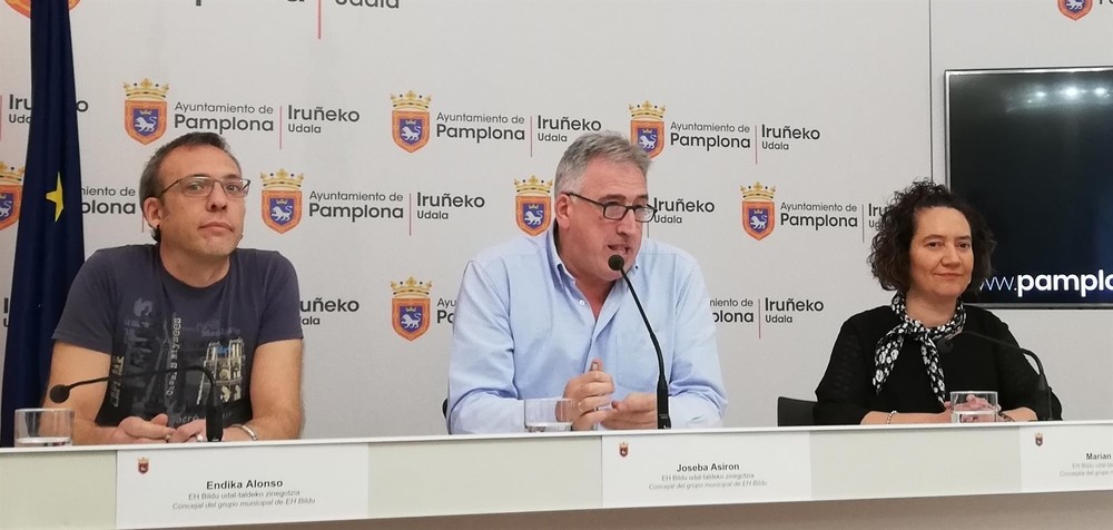 EH Bildu votará en contra de los presupuestos de Pamplona