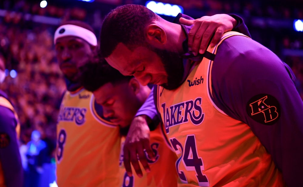 NBA: Portland Trail Blazers at Los Angeles Lakers  / ROBERT HANASHIRO