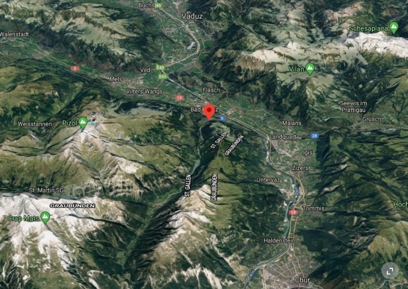 Tres navarros fallecidos haciendo barranquismo en Suiza