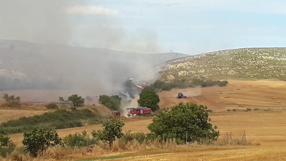 Navarra, en alerta máxima: incendio forestal en Los Arcos
