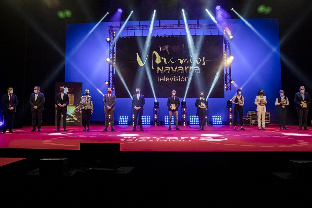 GALERÍA|Los V Premios Navarra Televisión, en fotos