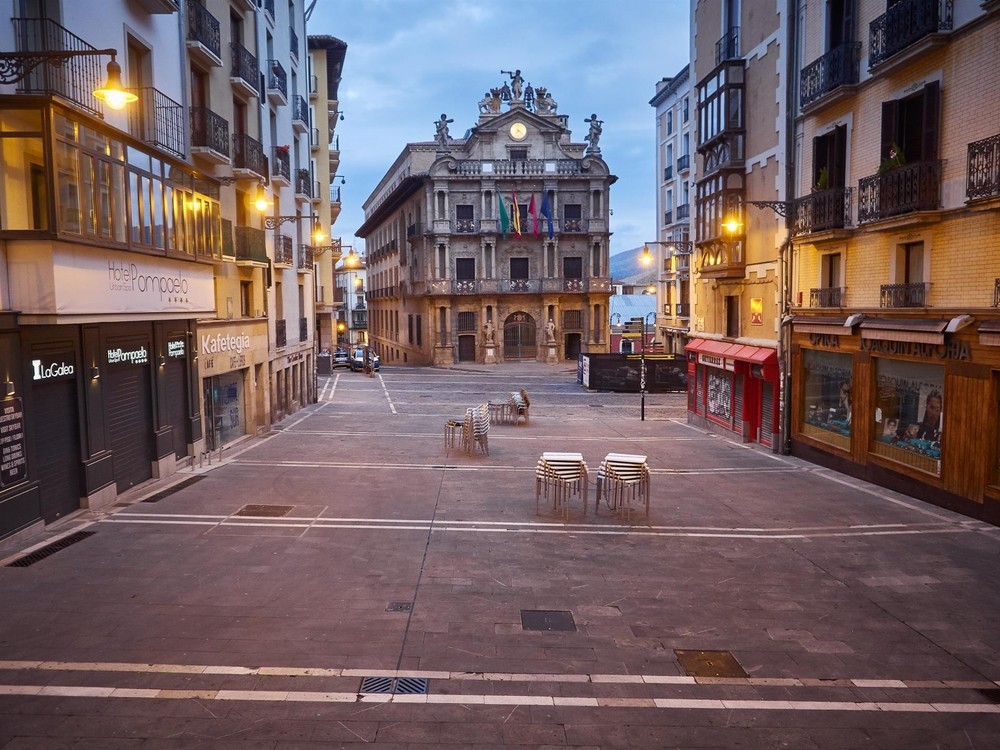 Luto oficial en Pamplona por las víctimas de coronavirus