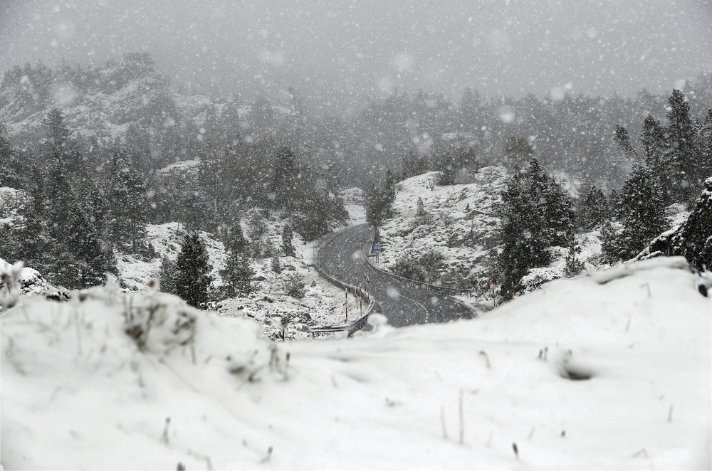 La nieve se adelanta: primeros copos en el pirineo navarro