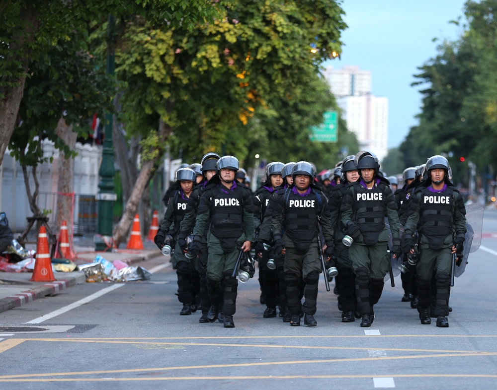Thai government invokes state of emergency decree to end protests  / NARONG SANGNAK