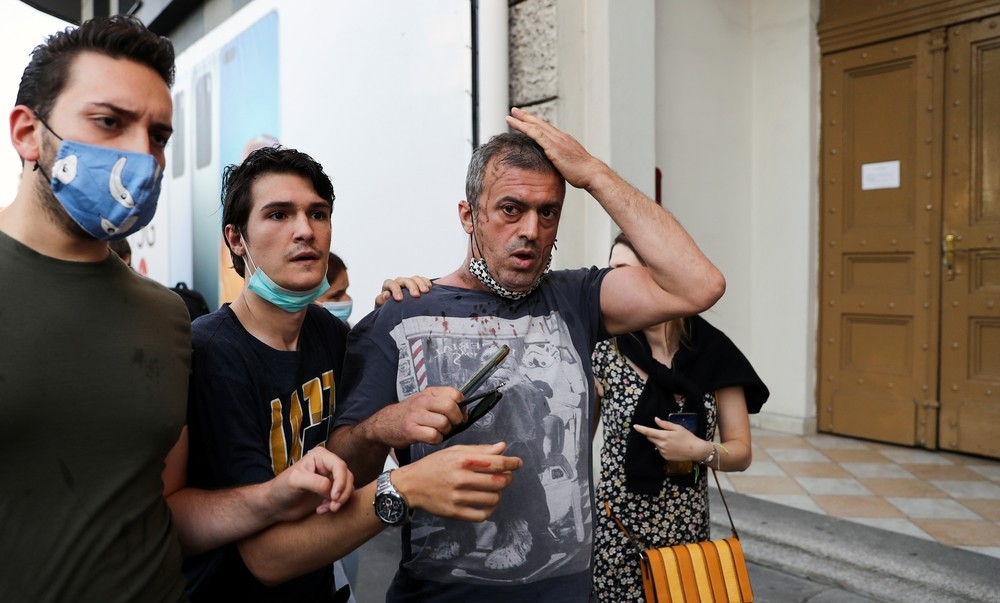 23 detenidos y 60 heridos por disturbios en Belgrado