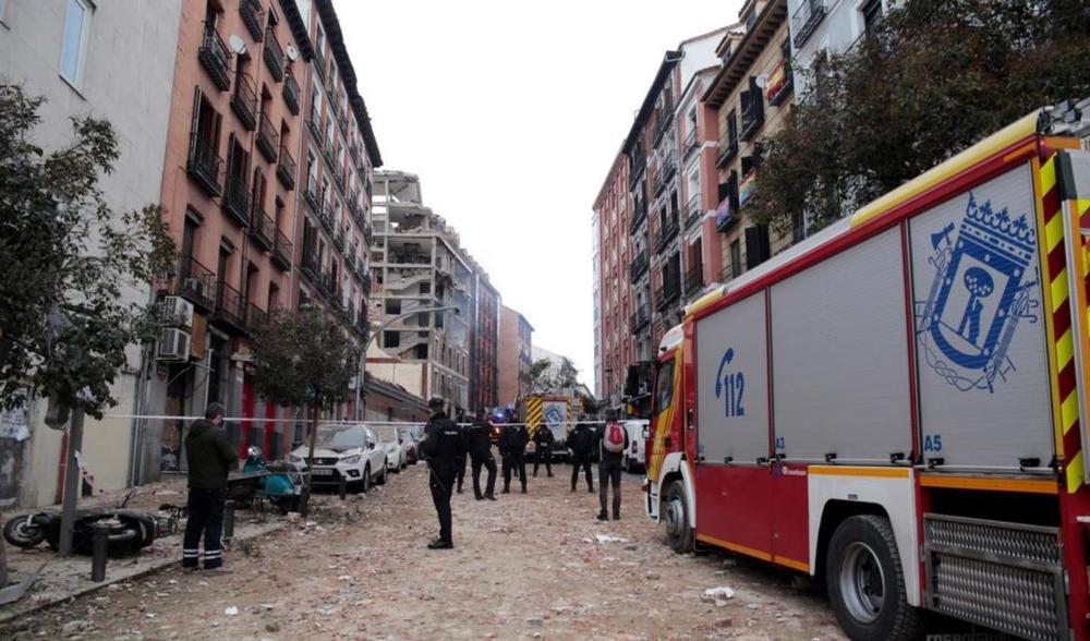 Testigos del desastre: navarros viven la explosión en Madrid