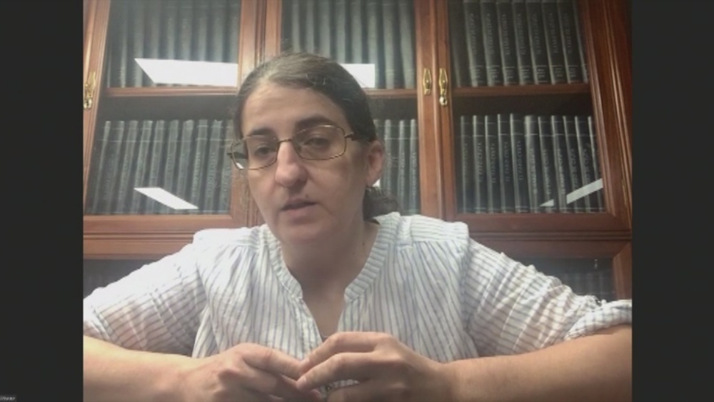 La periodista navarra Carmen Echarri