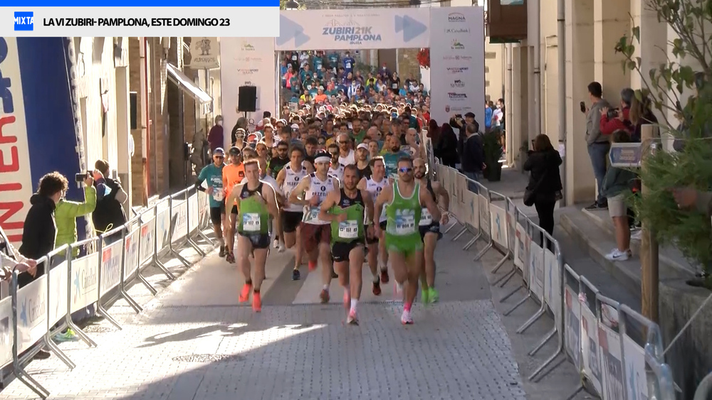 Más de 700 inscritos en la VI Media Maratón Zubiri-Pamplona