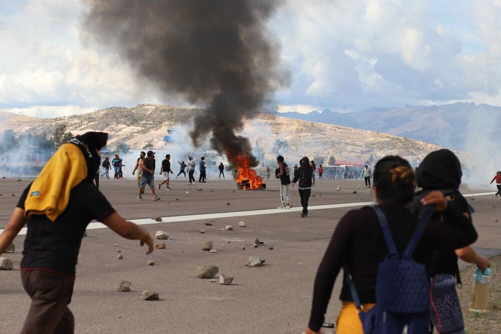 Al menos 6 manifestantes muertos en primer día de emergencia nacional en Perú  / MIGUEL GUTIÉRREZ
