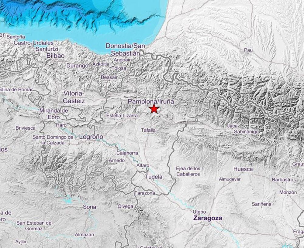 Un nuevo terremoto se siente en la Comarca de Pamplona