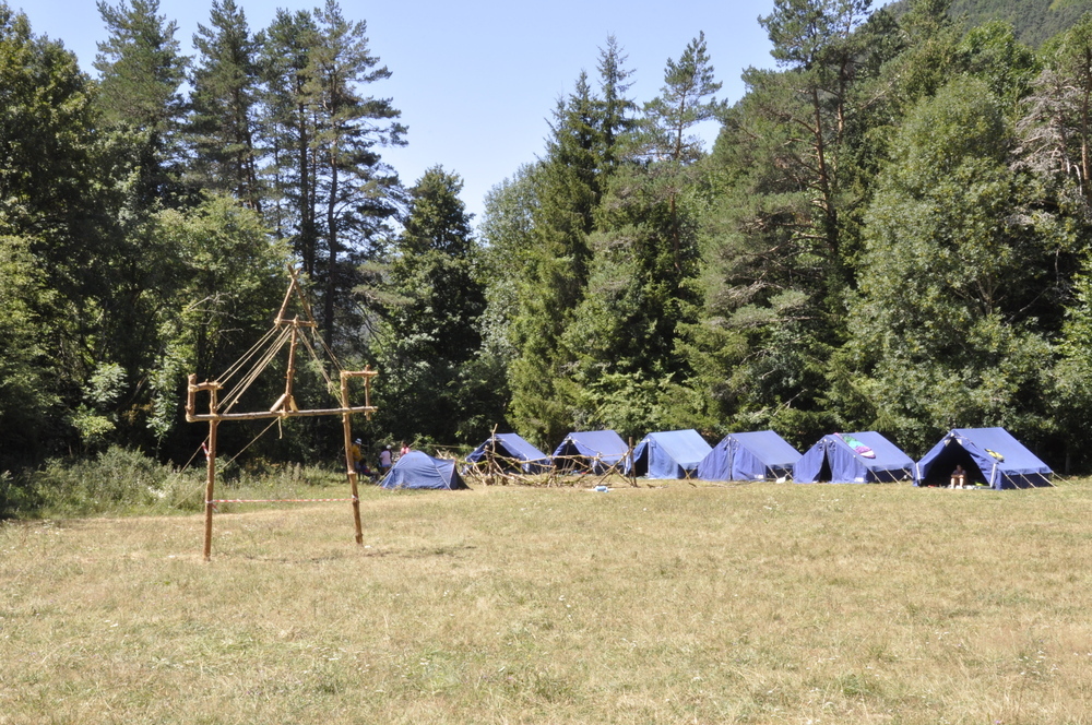 Este verano las acampadas y travesías triunfan en Navarra