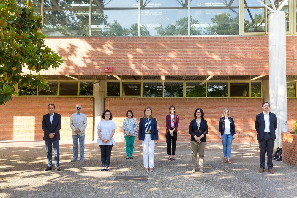 Investigadores del grupo SAVIArquitectura de la Universidad de Navarra