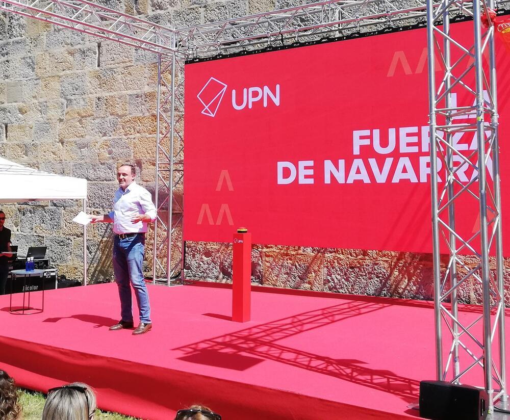 Esparza afirma que UPN presidirá el próximo Gobierno foral