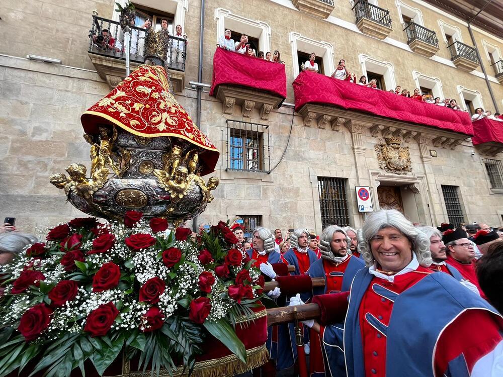 Sigue en directo el regreso de la procesión de San Fermín
