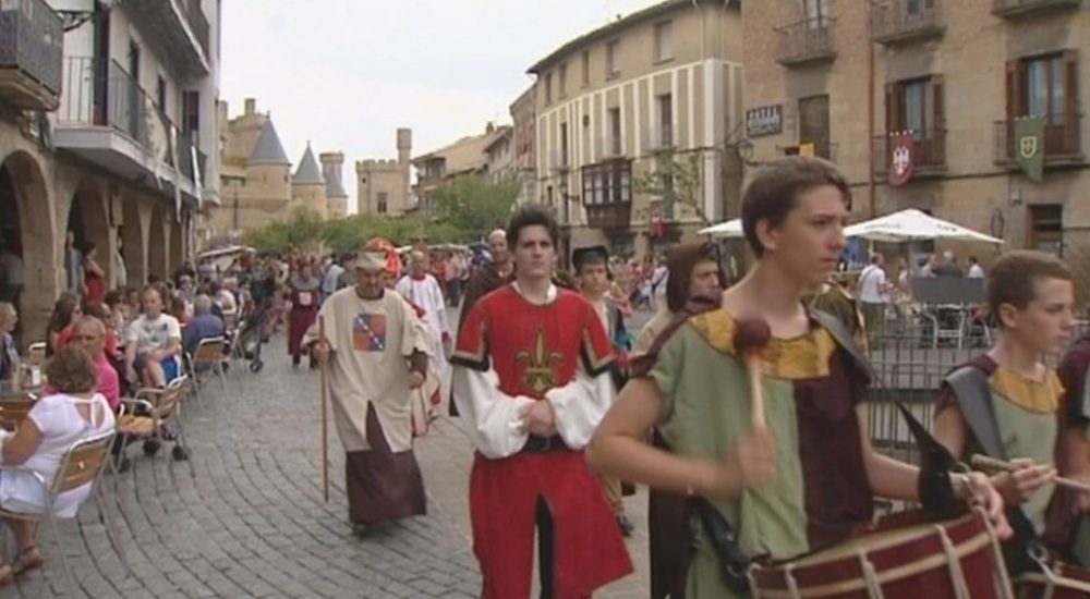 Olite vuelve al pasado con sus Fiestas Medievales