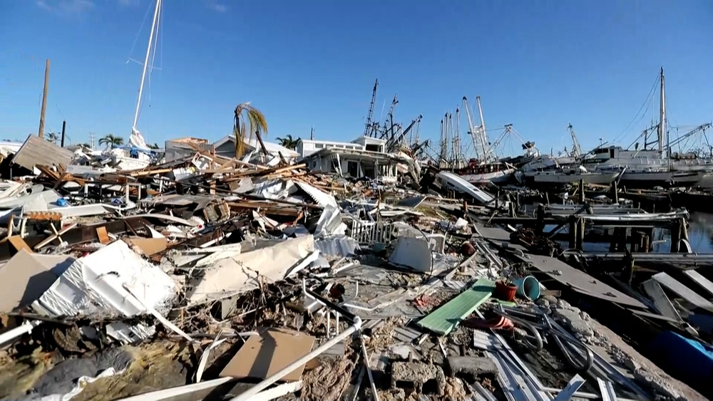 Los ecos del huracán Ian siguen golpeando a EEUU
