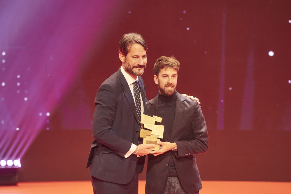 Emotiva entrega de los séptimos premios Navarra Televisión