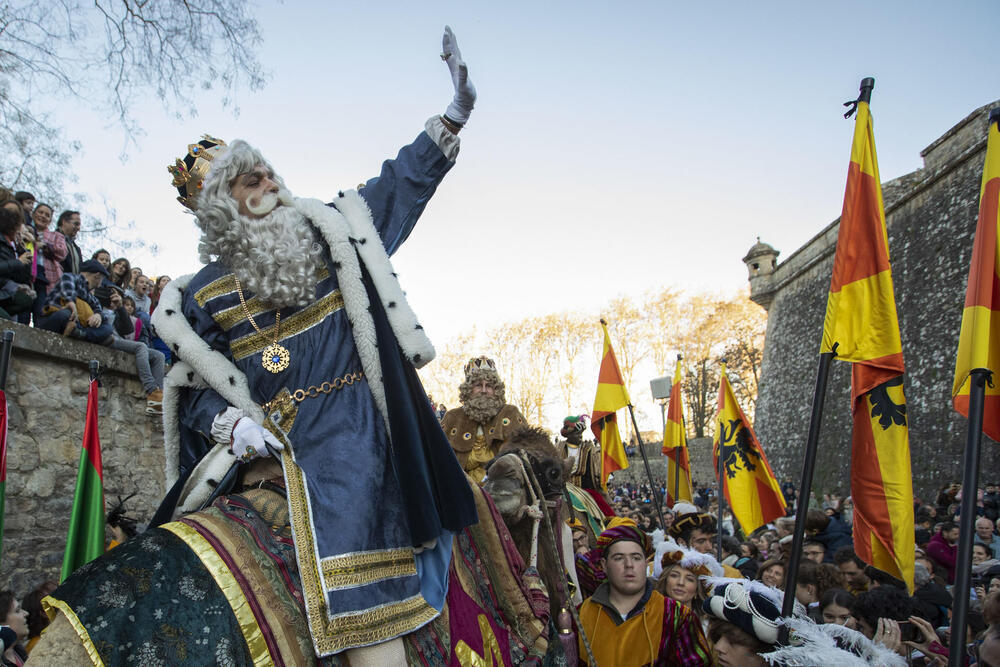 Pamplona vibra con la llegada de los Reyes Magos