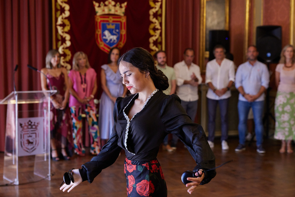 El Ayuntamiento de Pamplona recibe a la organización de la décima edición de Flamenco On Fire. - AYUNTAMIENTO DE PAMPLONA