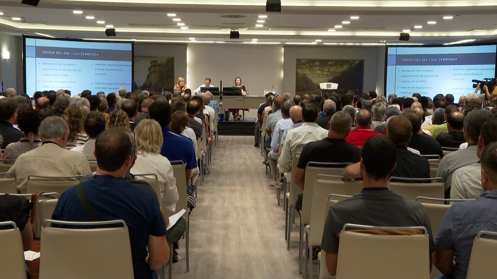  Asamblea General Extraordinaria de la Federación Navarra de Municipios y Concejos (FNMC) celebrada en Pamplona