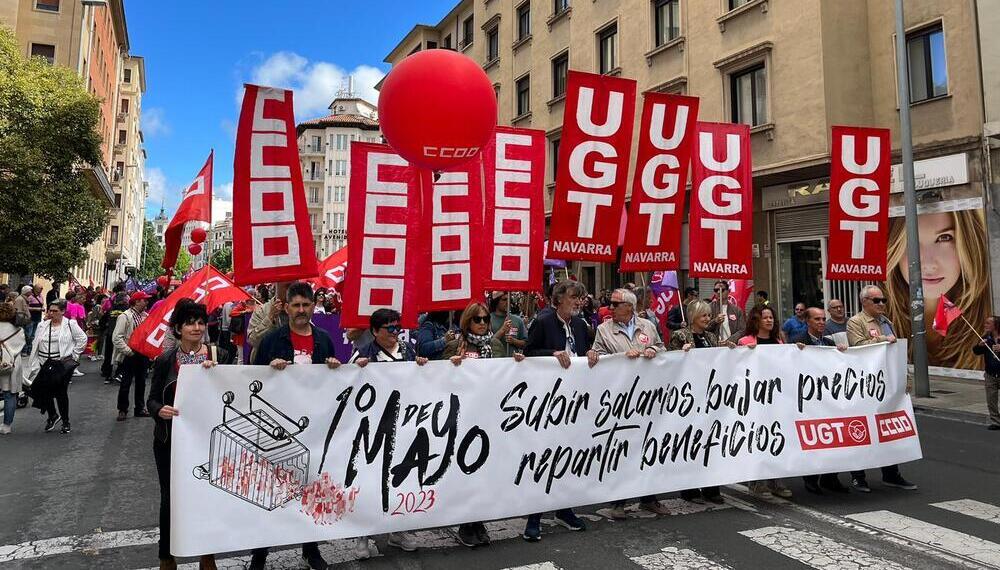 Los sindicatos salen a la calle este lunes 1º de Mayo
