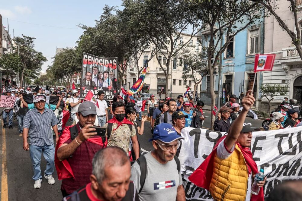 Manifestaciones antigubernamentales en Perú  / ALDAIR MEJIA