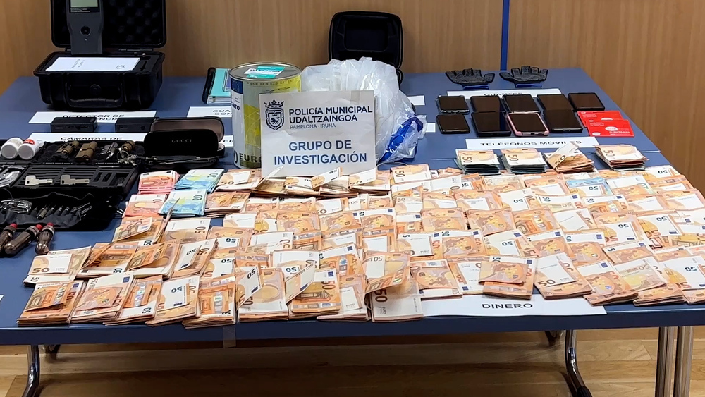 5 detenidos en Navarra con un botín de más de 100.000€ 