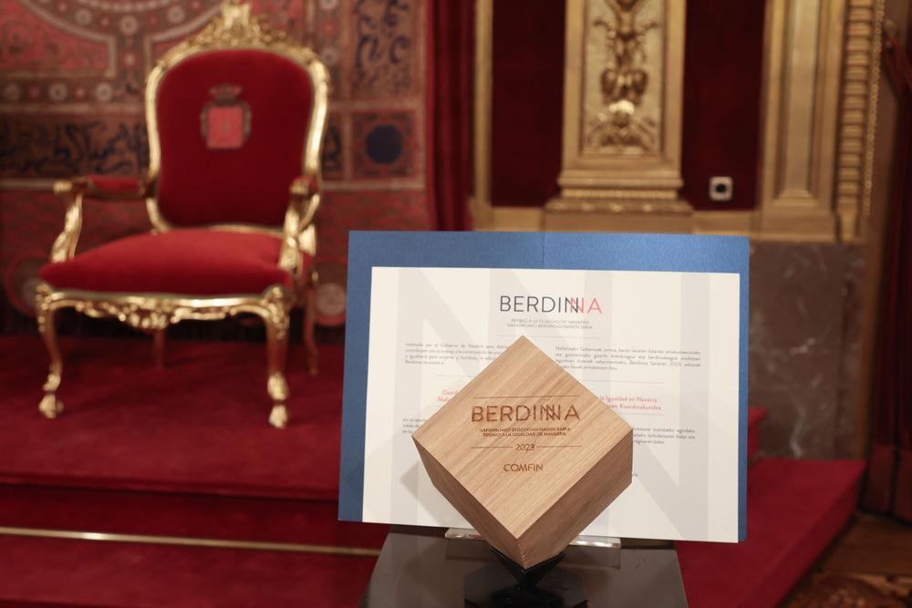 COMFIN recibe el Premio Berdinna 2023