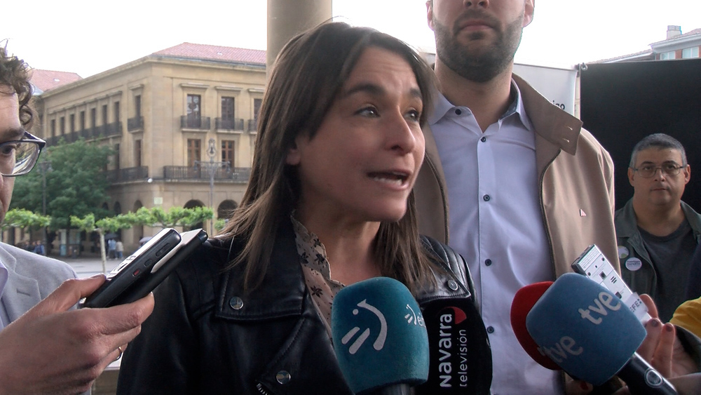 Begoña Alfaro, candidata de Contigo Navarra al Parlamento de Navarra
