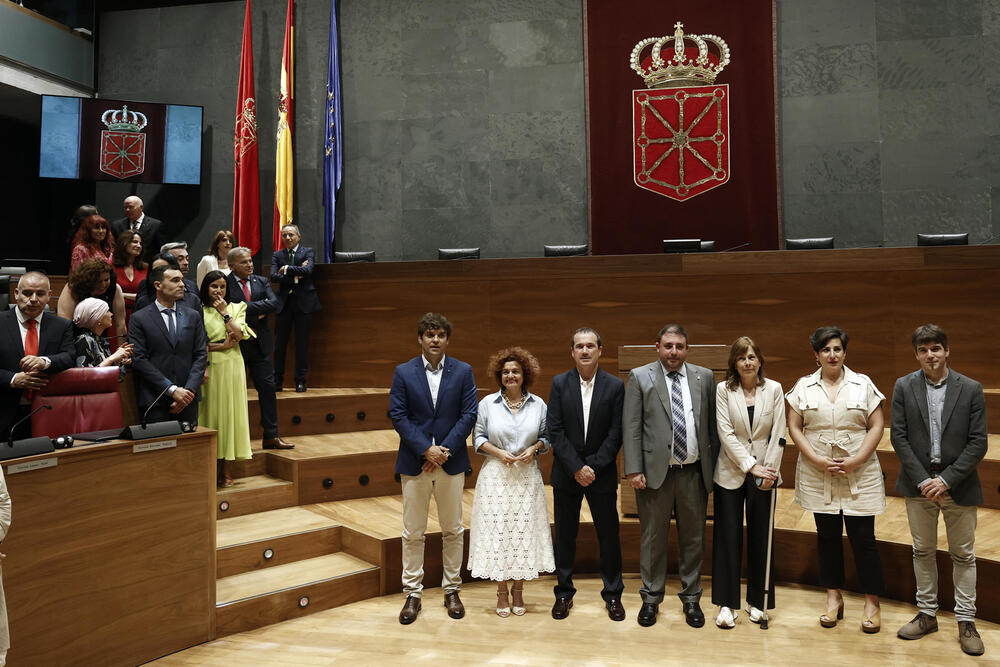 El Parlamento de Navarra pone en marcha la XI legislatura  / EFE/ JESÚS DIGES