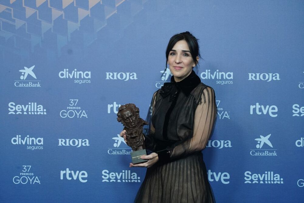 La ganadora a Mejor Cortometraje Documental por 'Maldita. A Love Song to Sarajevo', Amaia Remírez  / MARÍA JOSÉ LÓPEZ