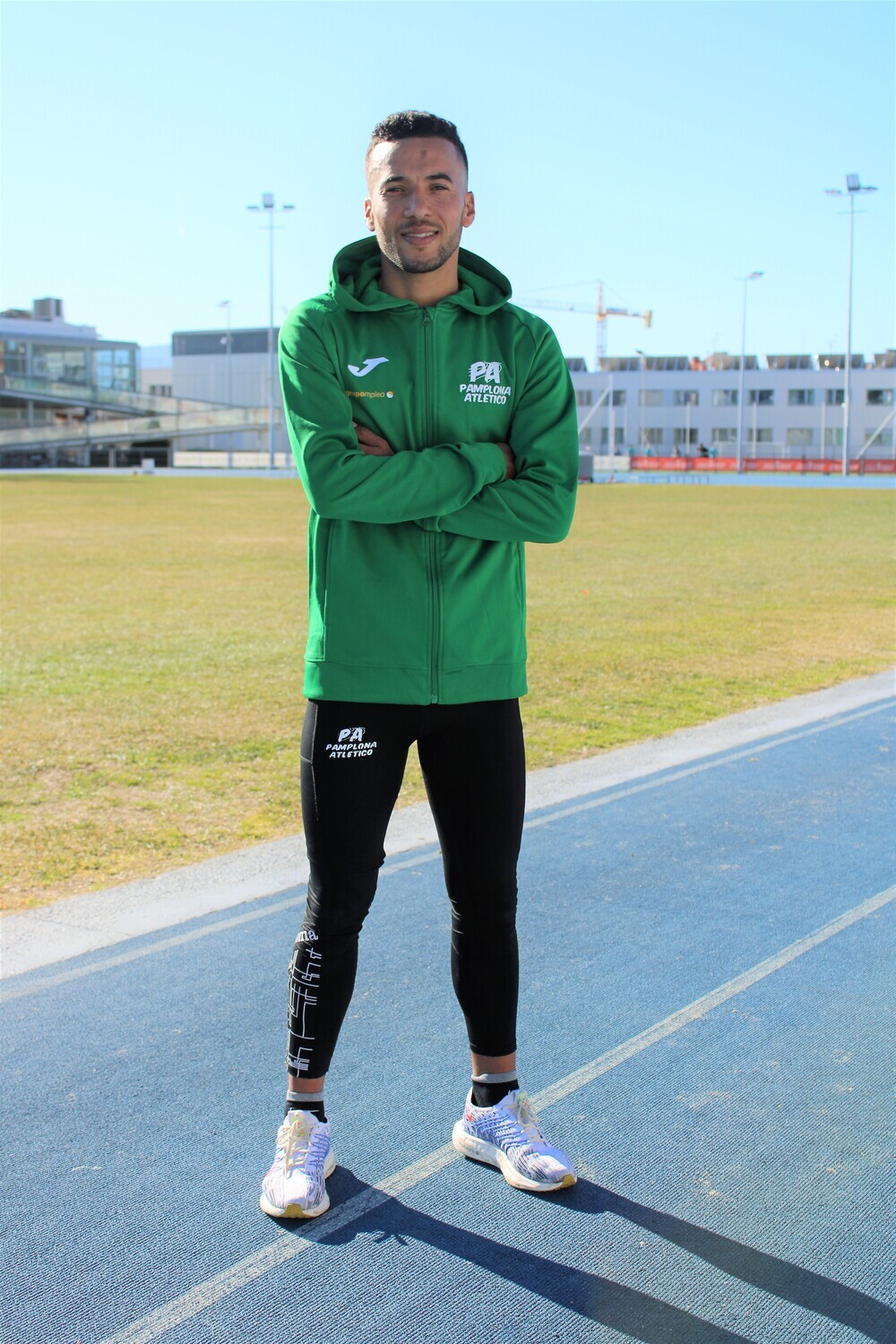 Kader Algham debutará con el equipo navarro en una competición internacional