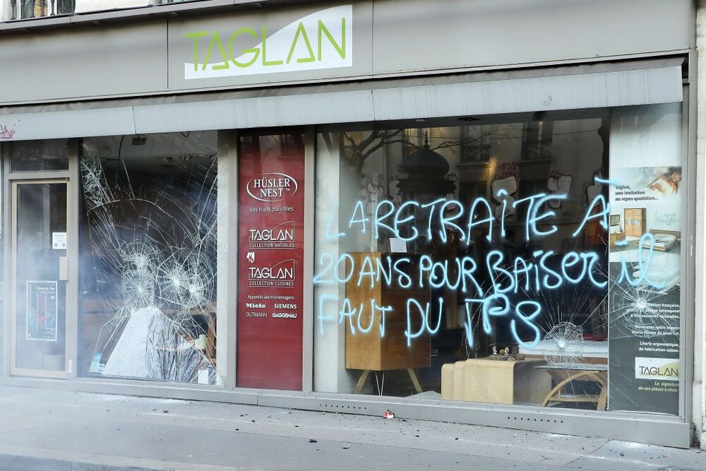 National Strike Day in Paris  / TERESA SUAREZ