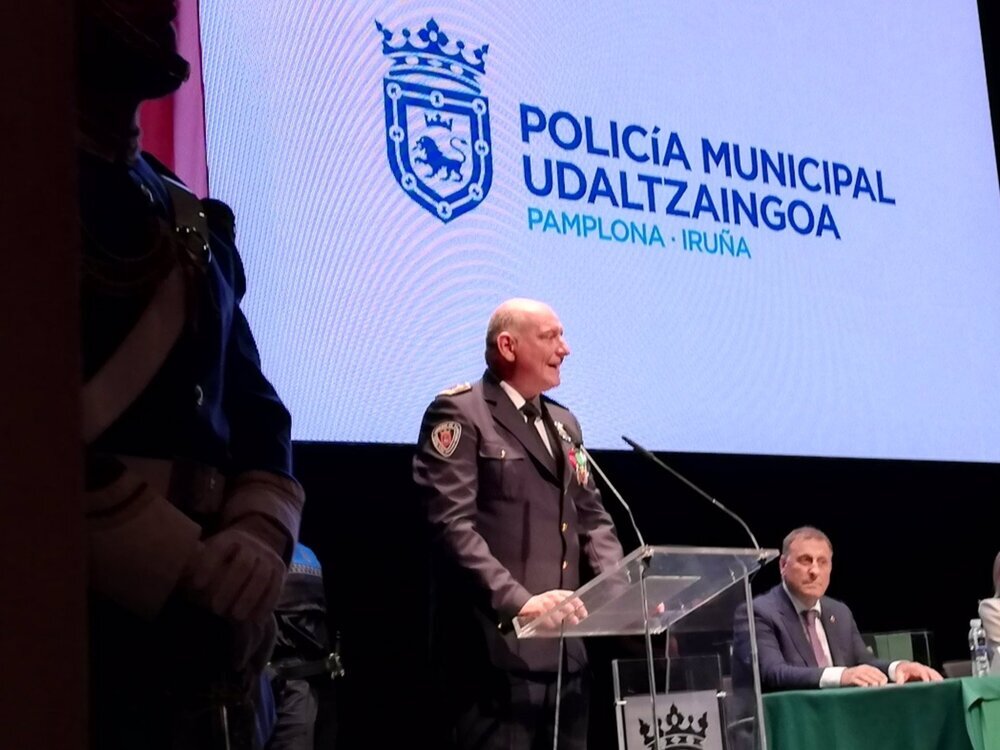 El jefe de la Policía Municipal de Pamplona, Manuel Iribarren - EUROPA PRESS