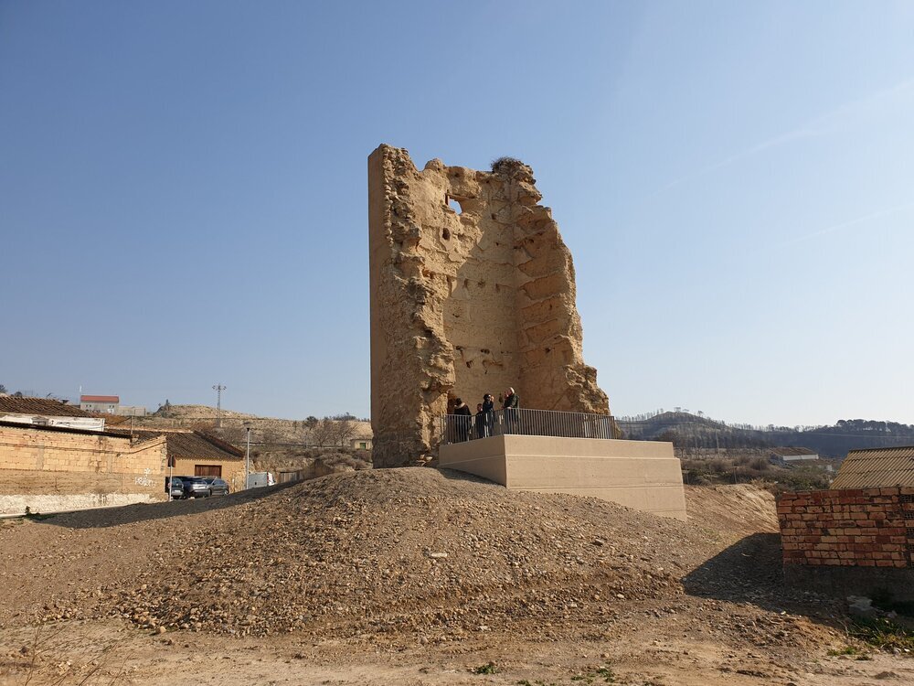 Termina la restauración de la Torraza de Valtierra