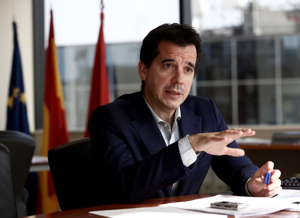 Mikel Irujo, consejero de Industria y Transición Ecológica y Digital Empresarial del Gobierno de Navarra