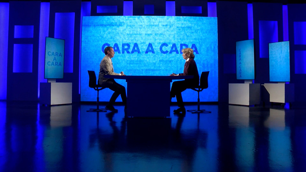 Roberto Cámara se sienta 'Cara a Cara' con Esperanza Aguirre