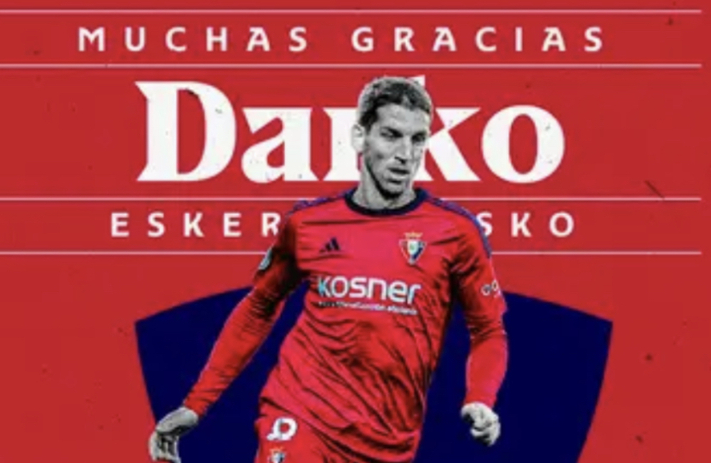 Darko se marcha cedido al Leganés hasta final de temporada