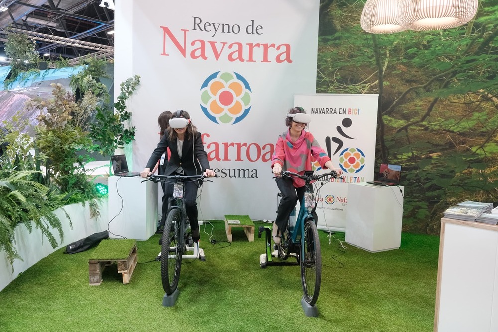 Navarra presenta en FITUR el Club Navarra en Bici