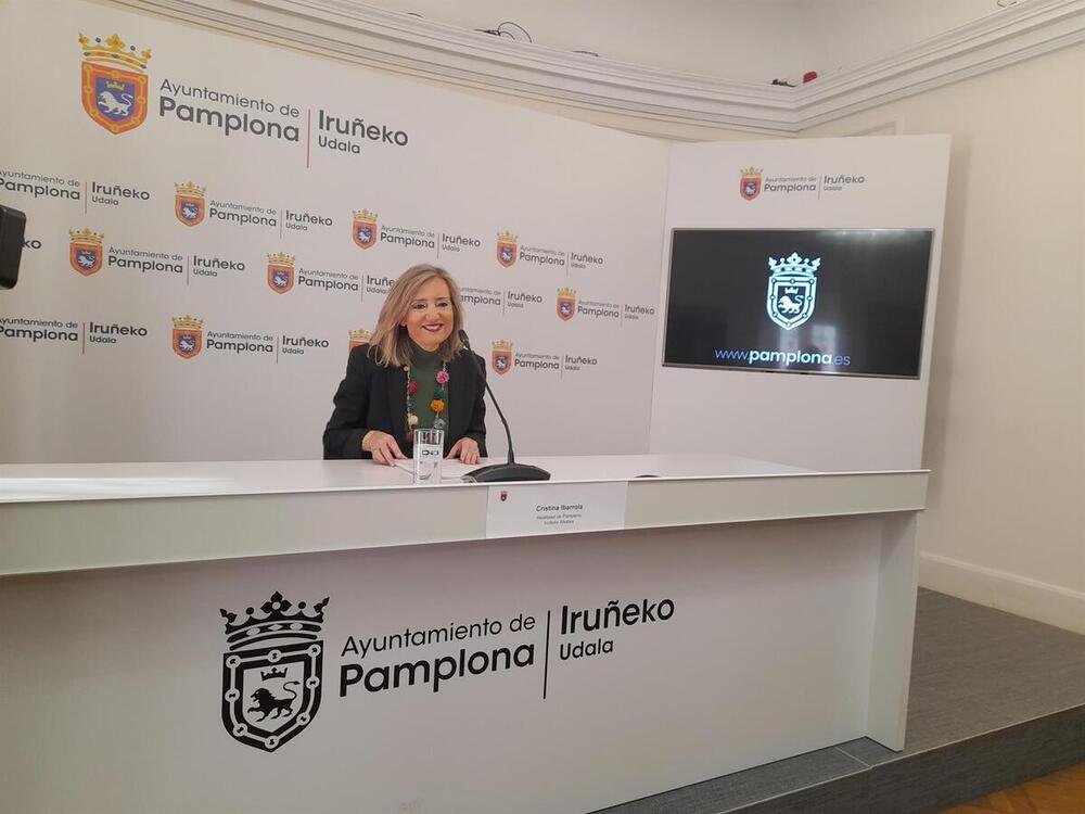 Archivo - La alcaldesa de Pamplona, Cristina Ibarrola - EUROPA PRESS