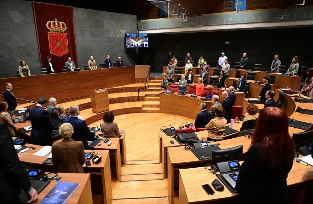 Imagen de archivo de un pleno del Parlamento